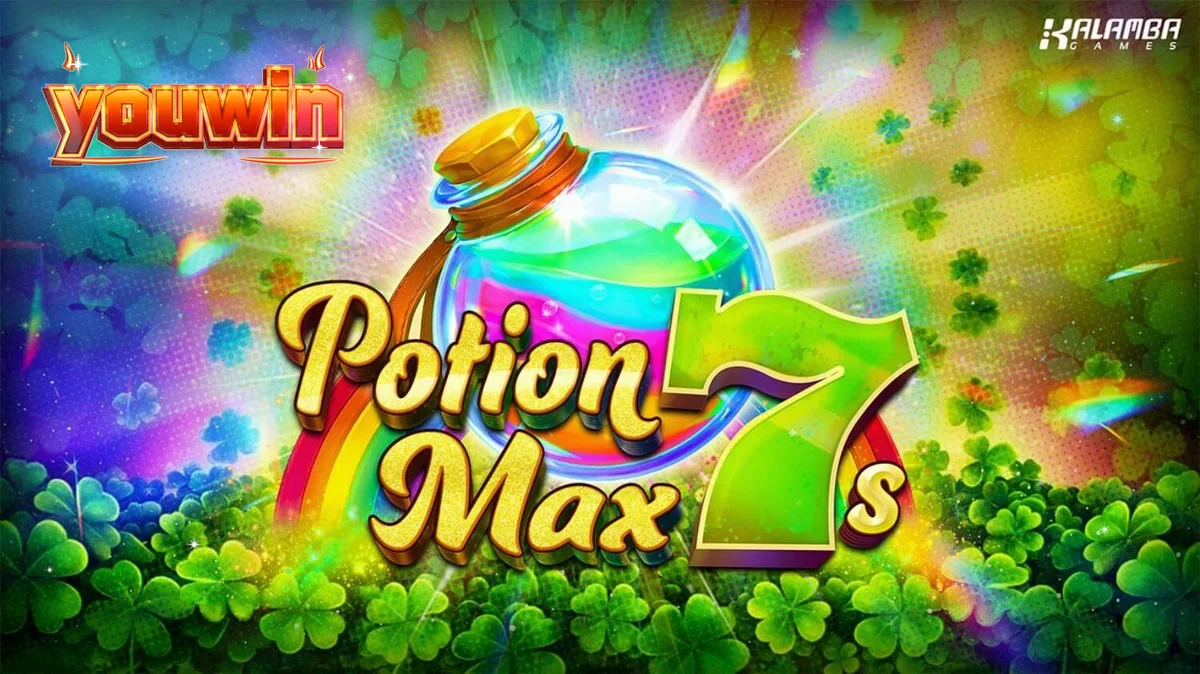 Tampilan visual slot Potion Max 7s dengan tema Irlandia dan simbol klasik